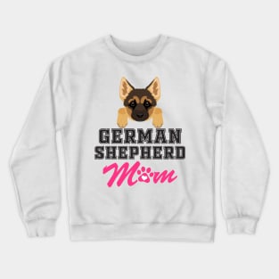 German Shepherd mom Crewneck Sweatshirt